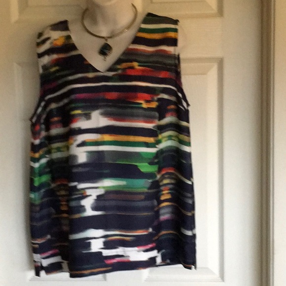 Donna Ricco Tops - DONNA RICCO colorful top